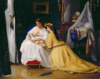 Erstgeborener, 1863 von Gustave Léonard de Jonghe